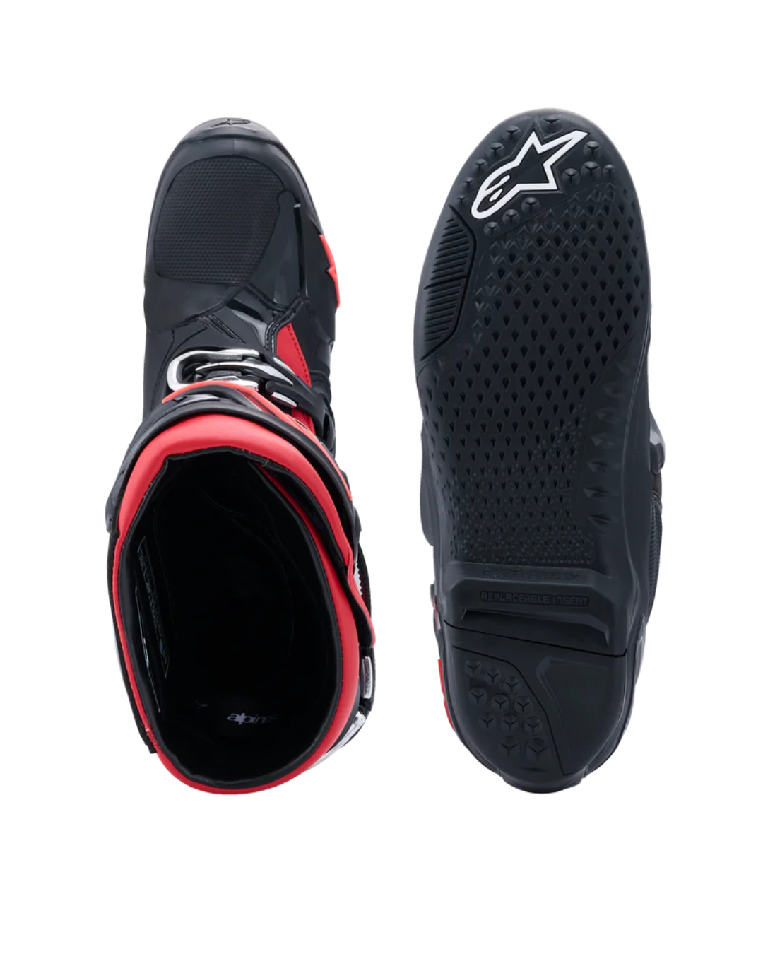 ALPINESTARS TECH 10 BLACK/RED - US 9,10 | MX BOOTS