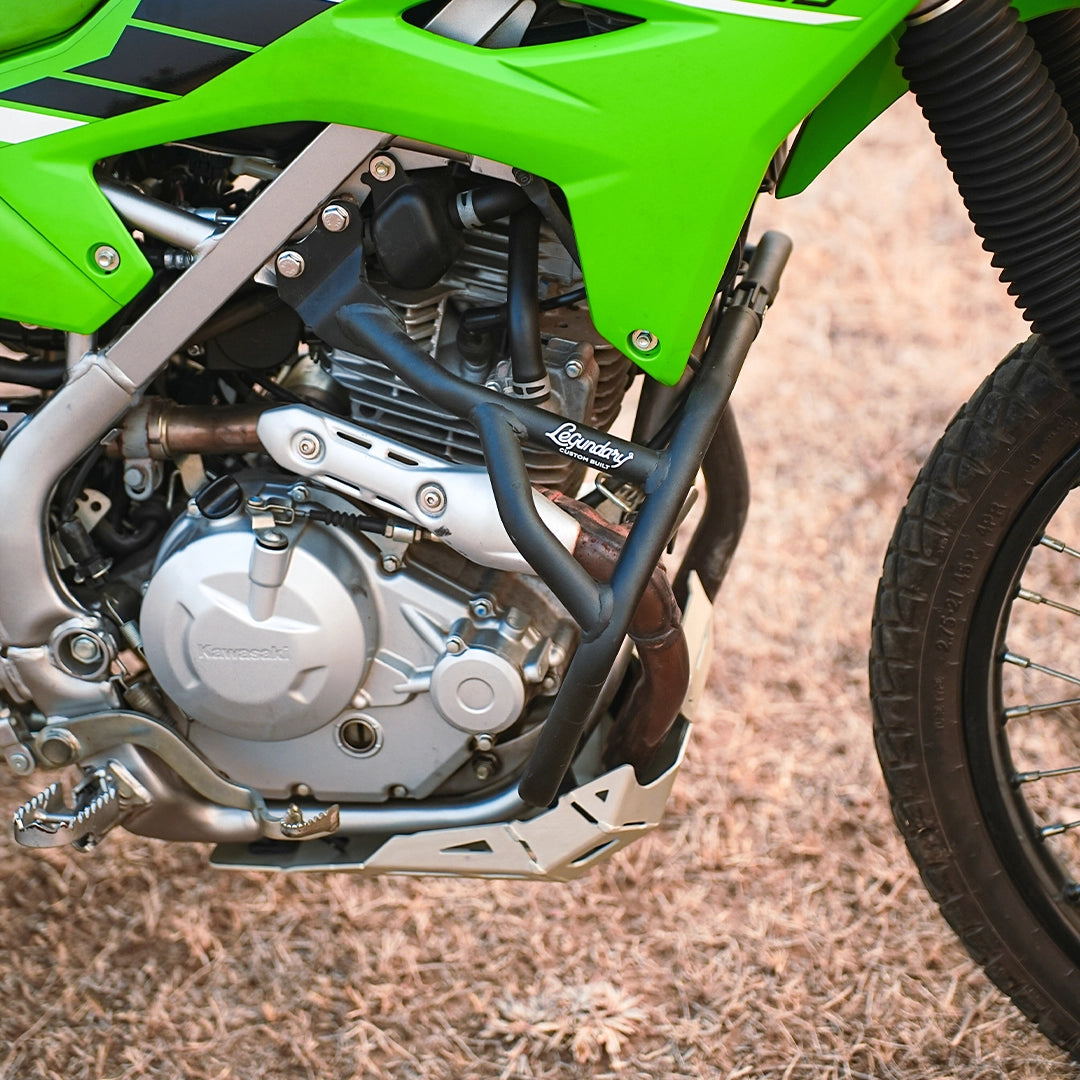 LEGUNDARY KAWASAKI KLX 230 BELLATOR CRASHGUARD -BLACK INTERNATIONAL