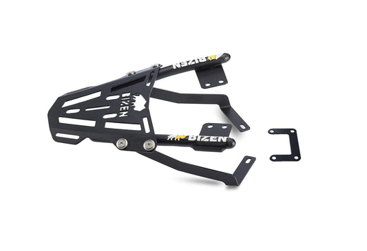BIZEN MOTO PREMIUM REAR RACK/LUGGAGE CARRIER - BLACK | PULSAR NS125/ NS160/ NS200