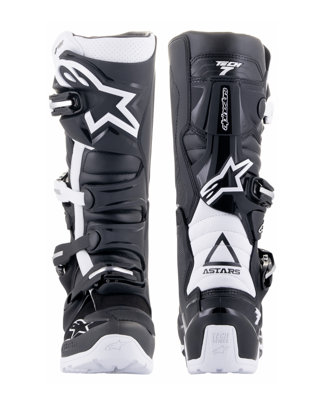 ALPINESTARS TECH 7 ENDURO DRYSTAR®  BLACK / WHITE US 9 | MX BOOTS