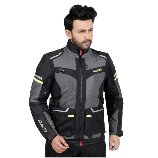 RAIDA ROVER 2 JACKET | GREY-HIVIZ