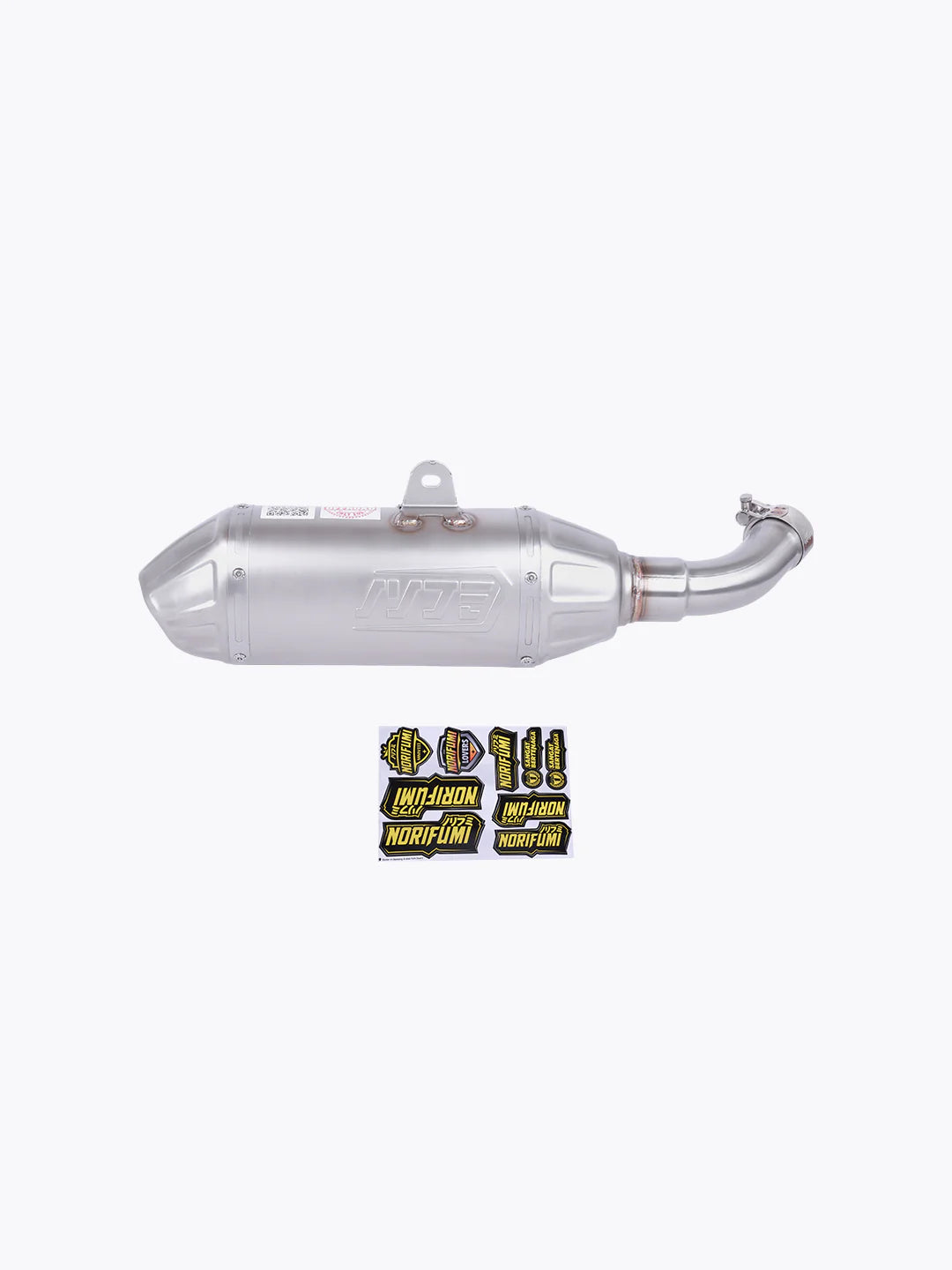 NORIFUMI SLIPON WHOOPS STAINLESS STEEL KTM 390 ADVENTURE | EXHAUST