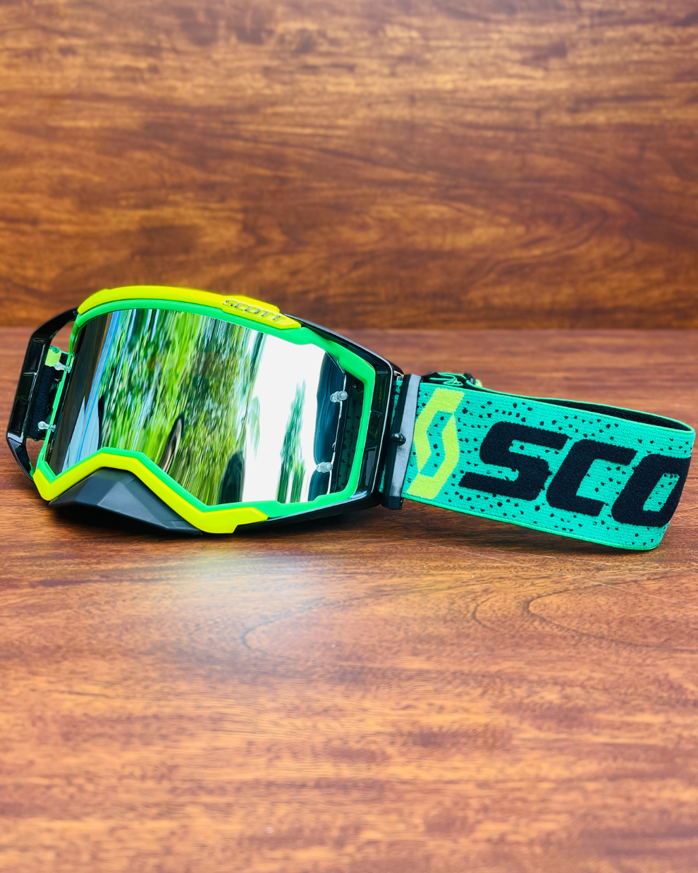 SCOTT PROSPECT GREEN-GREEN LENS | MX GOGGLES