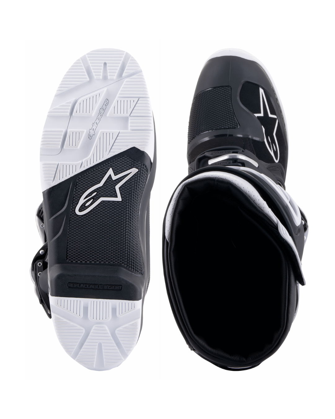 ALPINESTARS TECH 7 ENDURO DRYSTAR®  BLACK / WHITE US 9 | MX BOOTS