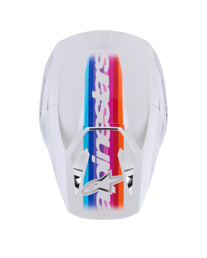 ALPINESTARS SM3 OCD WHITE M  | MX HELMET