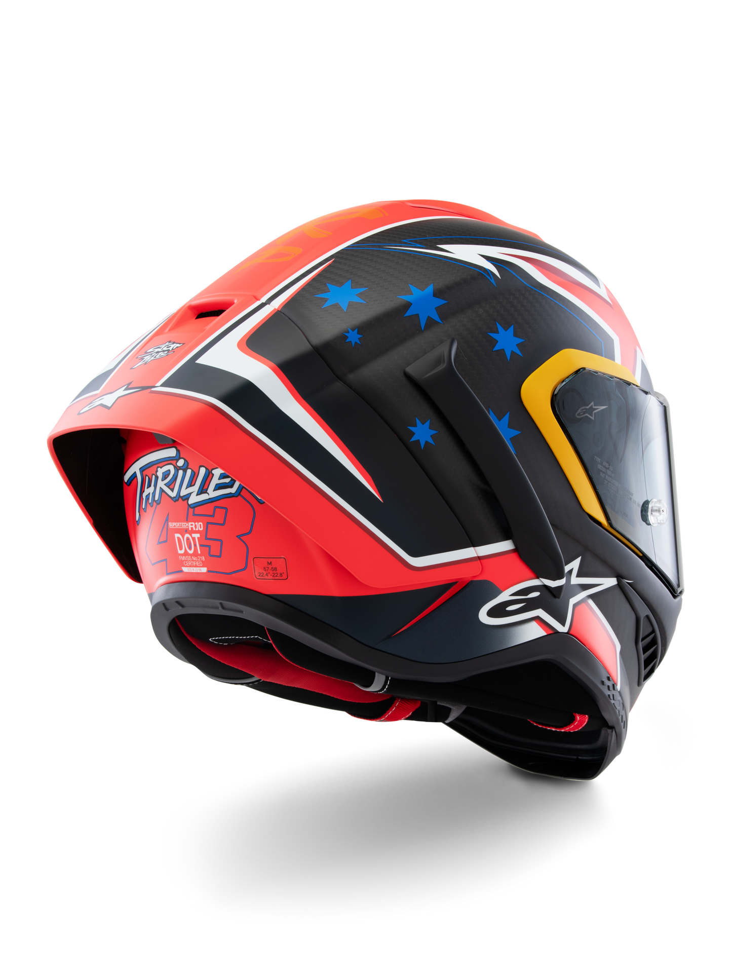 ALPINESTARS SUPERTECH R10 MILLER LE MEDIUM/LARGE | STREET HELMET