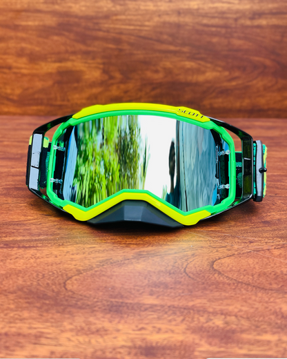 SCOTT PROSPECT GREEN-GREEN LENS | MX GOGGLES