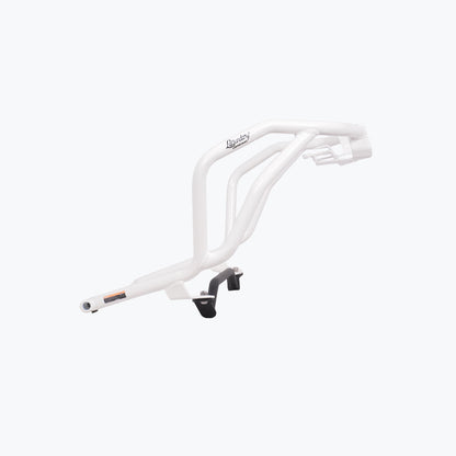 LEGUNDARY TVS APACHE RTX 300 RAPTOR CRASH GUARD UPPER & LOWER SET WHITE