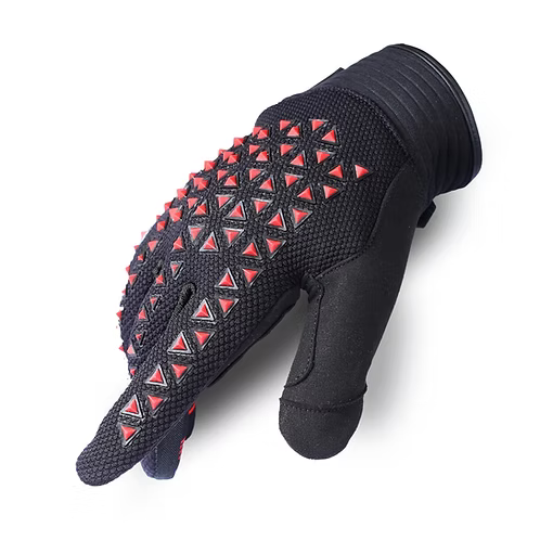 MOTOCROSS GLOVES-RED GREEN YELLOW