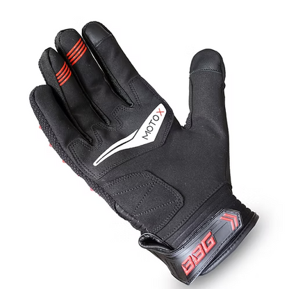 MOTOCROSS GLOVES-RED GREEN YELLOW