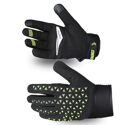 MOTOCROSS GLOVES-RED GREEN YELLOW