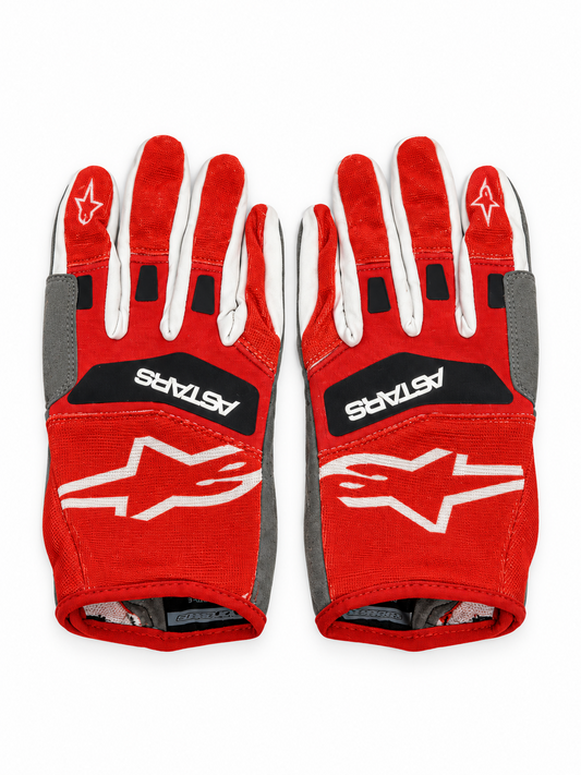 ASTARS RED AND WHITE | MX GLOVES
