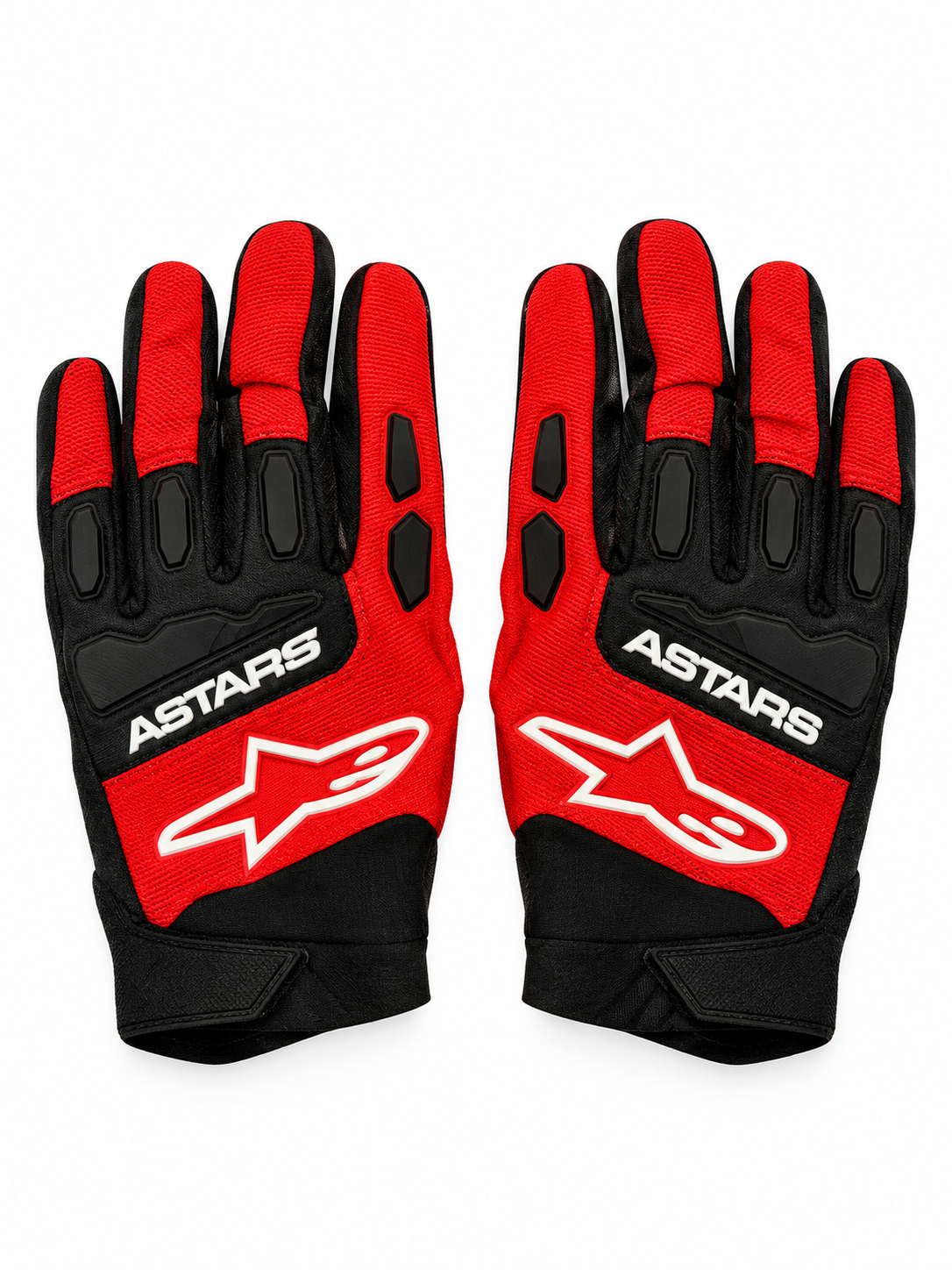 ASTARS RED AND BLACK | MX GLOVES