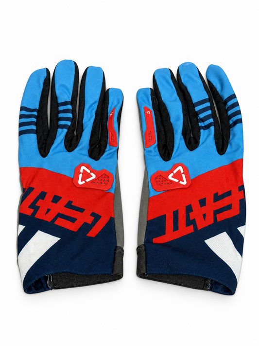 LEATT DARK BLUE AND RED | MX GLOVES