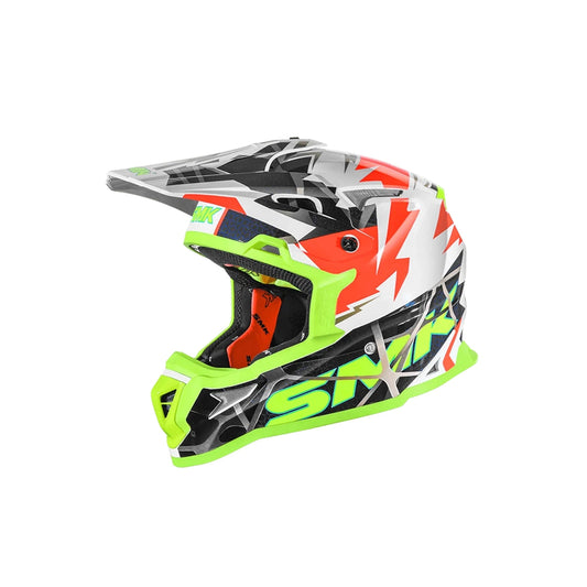 SMK ALLTERRA FULMINE - ORANGE NEON L | MX HELMET