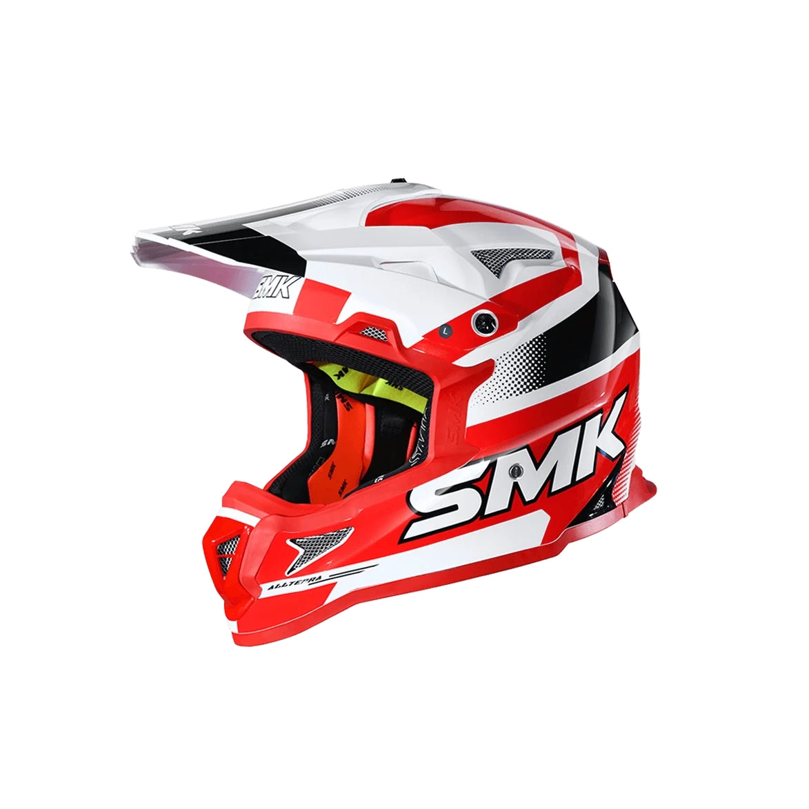 SMK ALLTERRA X-THROTTLE-RED MATTE L | MX HELMET