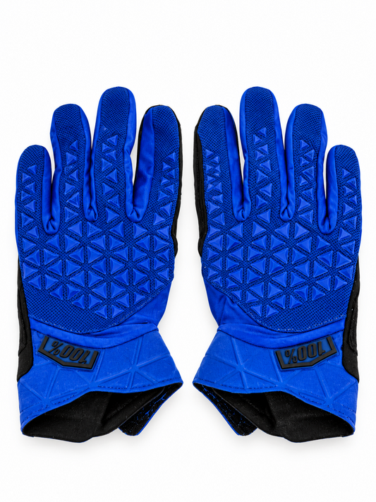 100% FULL BLUE TRI | MX GLOVES