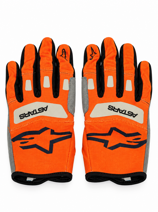 ASTARS ORANGE AND BLACK | MX GLOVES