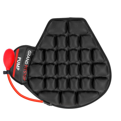 Air Comfy Seat Cushion for Medical, Offices, Home, Motorcycle and Car Lumbar Support - Sports Premium with Pump