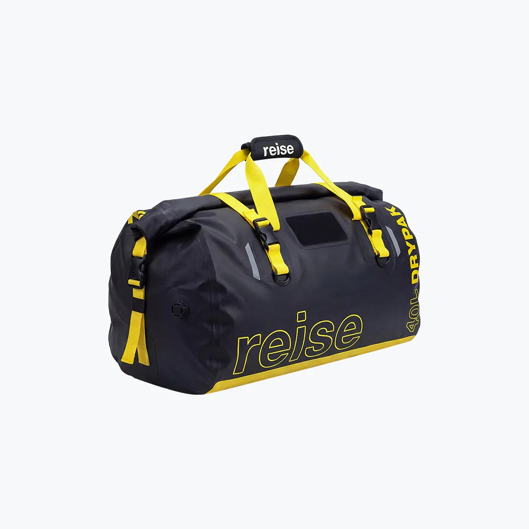 REISE DRY PACK TAIL BAG BLACK 40L WATERPROOF MOTORCYCLE LUGGAGE