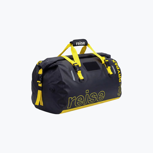 REISE DRY PACK TAIL BAG BLACK 40L WATERPROOF MOTORCYCLE LUGGAGE