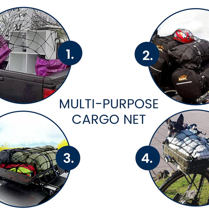 CARGO NET (38X38CM) - 1PC - BLACK