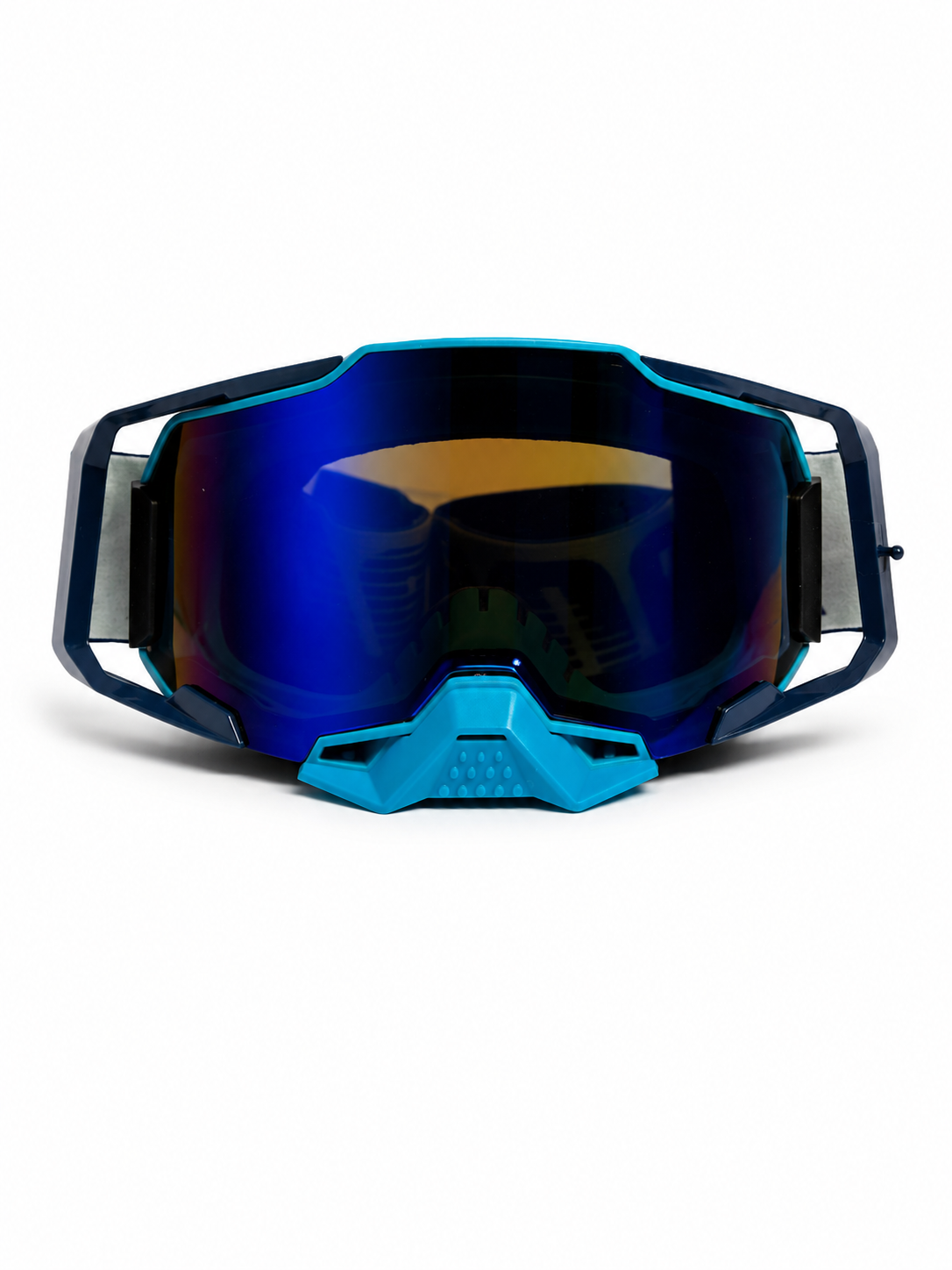 100% ARMEGA DARK BLUE GOGGLES  ( BLUE LENS ) | MX GOGGLES