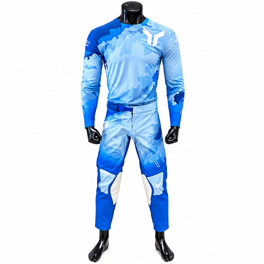 THOR BLUE AND WHITE | MX JERSEY SET (PRE ORDERS)