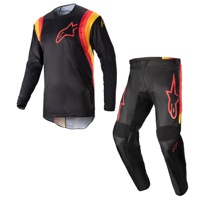 ALPINESTARS FLUID CORSA BLACK 36/XL | JERSEY SET