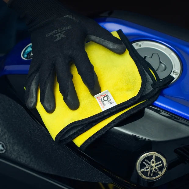 JB RACING MICROFIBER TOWEL YELLOW