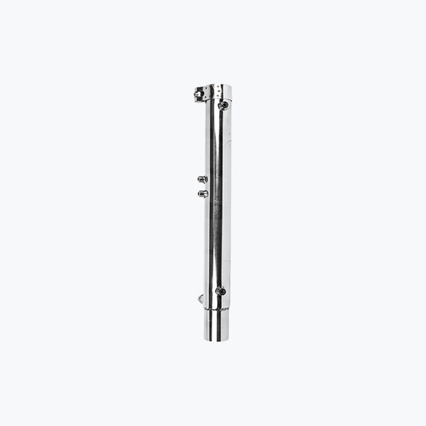 JB RACING METEOR 350 EXHAUST CONNECTION PIPE CHROME PLATED BS6