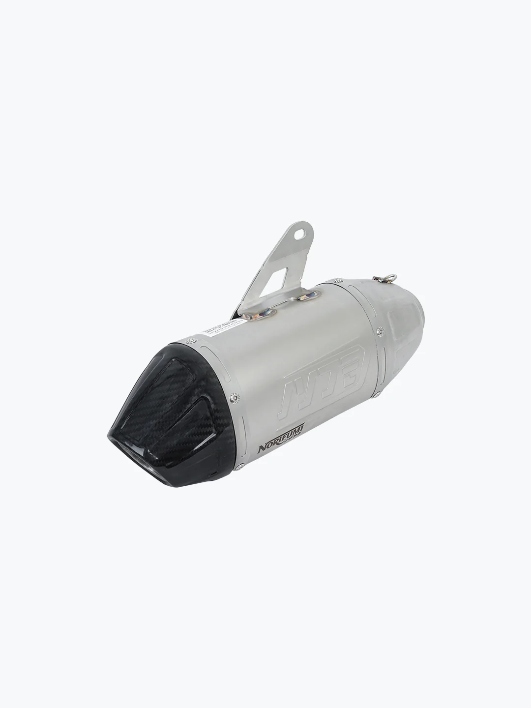 NORIFUMI SLIPON WOOPS STAINLESS STEEL CARBON HIMALAYAN 450 SHORT | EXHAUST