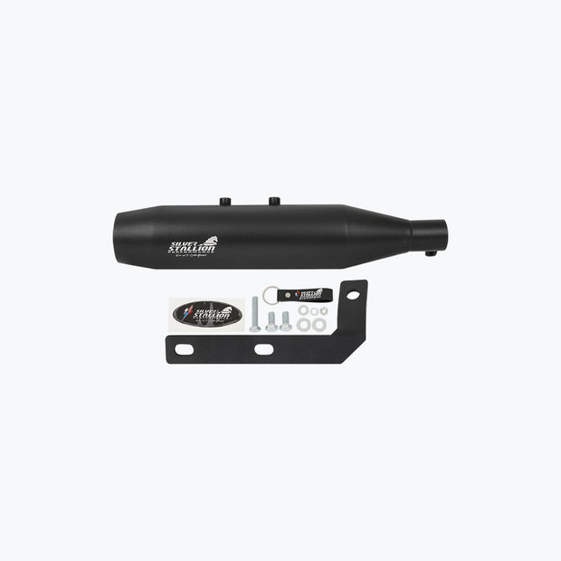 SSP HUNTER SHORTY EXHAUST MATTE BLACK