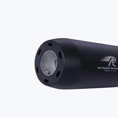 RED ROOSTER PERFORMANCE STELLAR PRO EXHAUST FOR INTERCEPTOR 650 & CONTINENTAL GT 650 MATTE BLACK