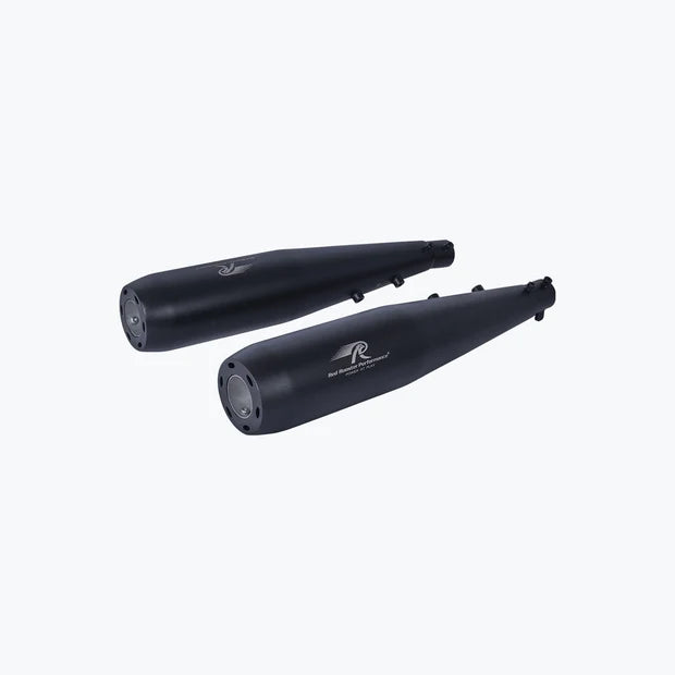 RED ROOSTER PERFORMANCE STELLAR PRO EXHAUST FOR INTERCEPTOR 650 & CONTINENTAL GT 650 MATTE BLACK