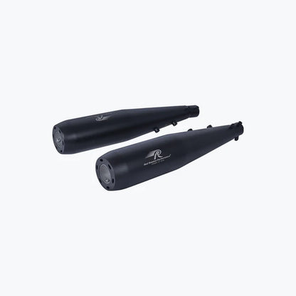 RED ROOSTER PERFORMANCE STELLAR PRO EXHAUST FOR INTERCEPTOR 650 & CONTINENTAL GT 650 MATTE BLACK