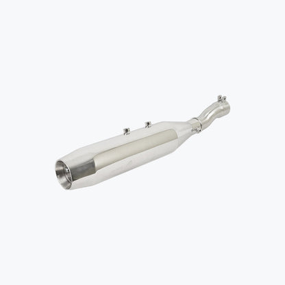 SSP TRIUMPH SPEED 400 SCRAMBLER 400X DE-CAT SLIP-ON EXHAUST SILVER
