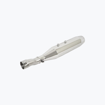 SSP TRIUMPH SPEED 400 SCRAMBLER 400X DE-CAT SLIP-ON EXHAUST SILVER
