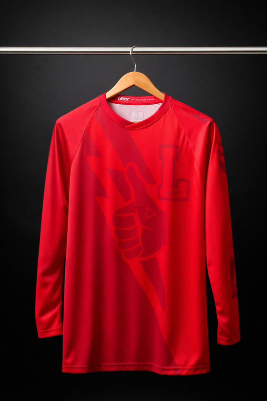LEATT RED THUMBS UP | MX JERSEY
