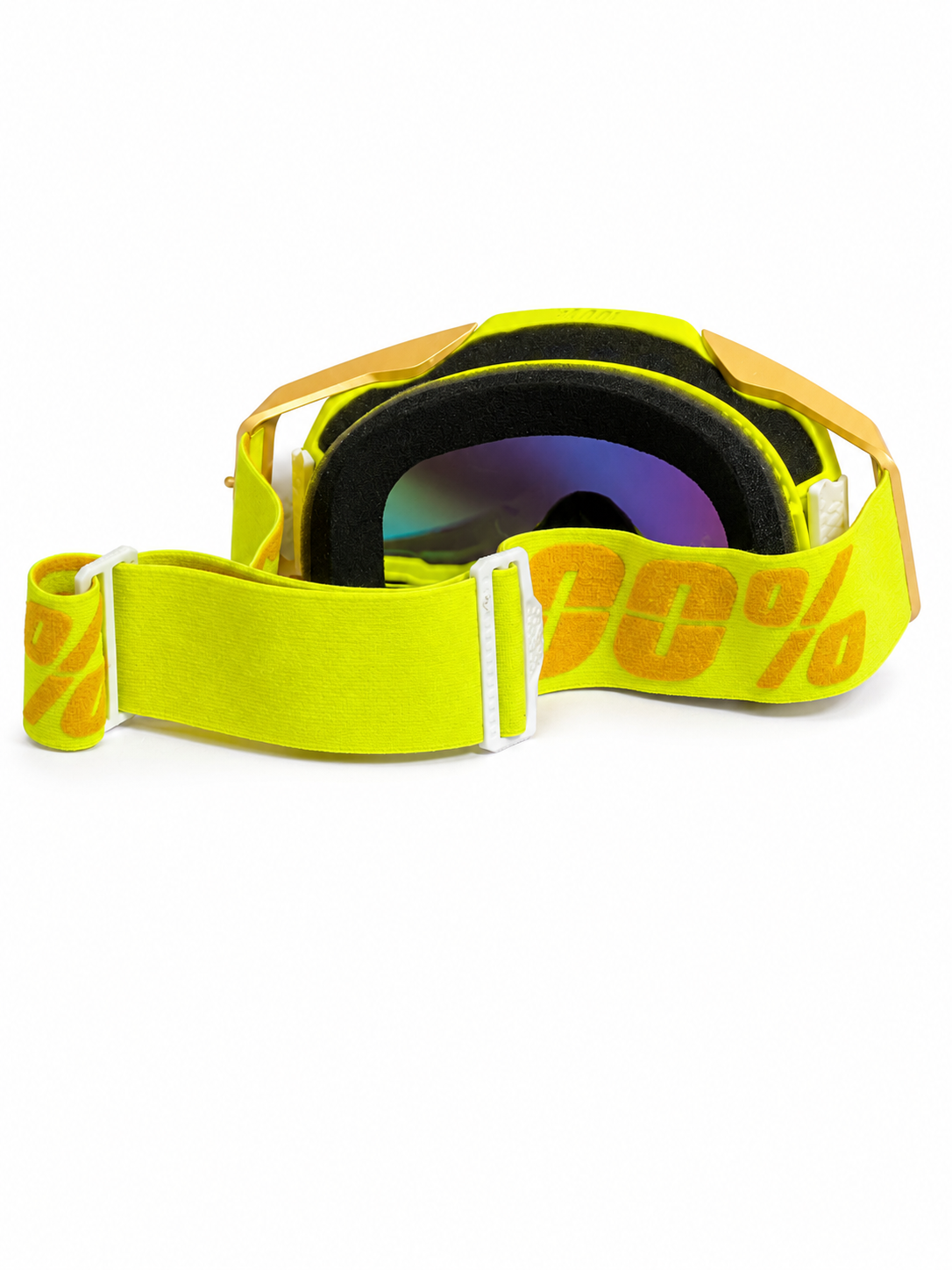 100% ARMEGA GOLDEN GOGGLES  ( GOLDEN LENS) | MX GOGGLES