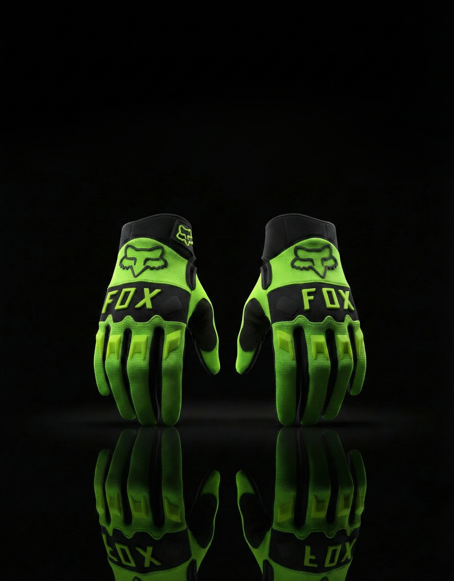 FOX MX FLURO GREEN S | MX GLOVES
