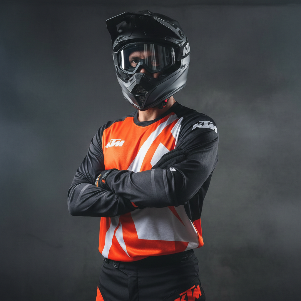 KTM ORANGE/WHITE | MX JERSEY