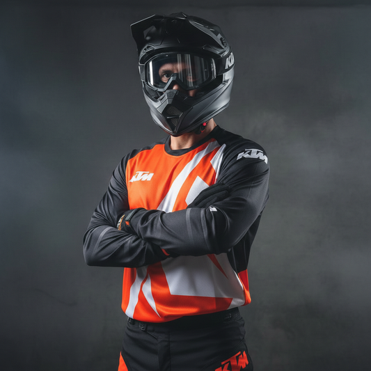 KTM ORANGE/WHITE | MX JERSEY
