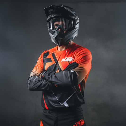 KTM ORANGE/GREY/BLACK | MX JERSEY