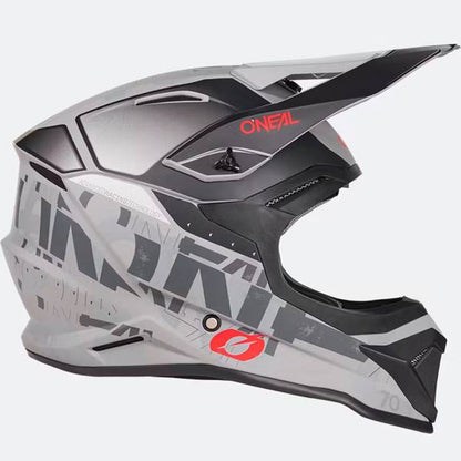 ONEAL 1 SERIES V27 VOLTIXX BLACK GREY MOTOCROSS HELMET