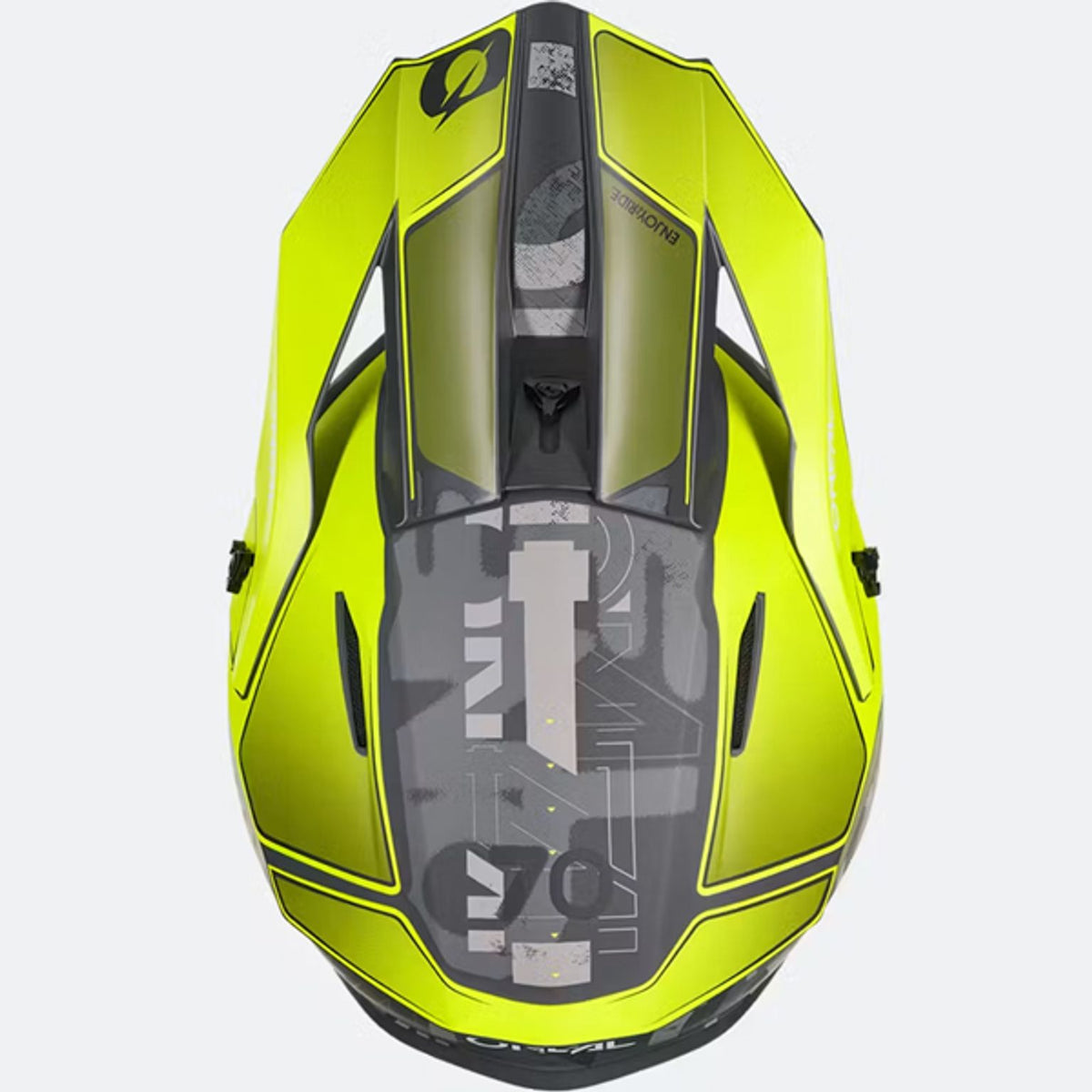 ONEAL 1 SERIES V27 VOLTIXX BLACK NEON YELLOW MOTOCROSS HELMET