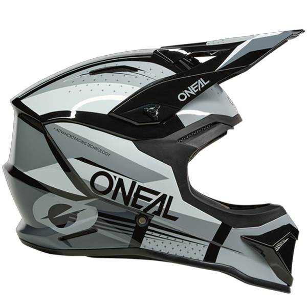 ONEAL 1 SERIES V26 RC BLACK GREY MOTOCROSS HELMET