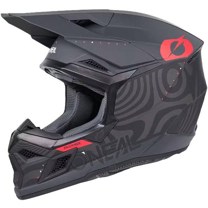 ONEAL 3 SERIES V27 NOVA BLACK MOTOCROSS HELMET