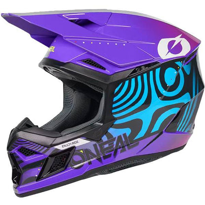 ONEAL 3 SERIES V27 NOVA PURPLE MOTOCROSS HELMET