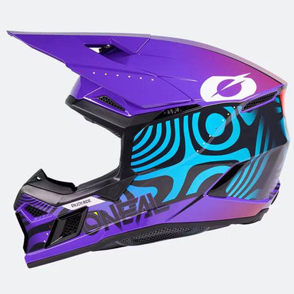 ONEAL 3 SERIES V27 NOVA PURPLE MOTOCROSS HELMET